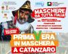 Catanzaro está listo para recibir máscaras de toda Italia: el fin de semana el desfile en el centro histórico y en el barrio del Lido