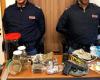 Más de 1 kg de drogas y un arma ilegal en la casa, la policía de Andria detiene a Canosino, de 53 años