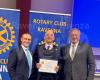 El Club Rotario de Rávena otorga el PHF al Superintendente Antonio De Rosa