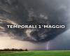El 1 de mayo con mal tiempo, un ciclón tormentoso azotará muchas regiones italianas