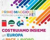 1 de mayo, evento regional en Foligno. Eventos también en Perugia y Terni