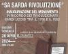El domingo en Sassari la inauguración del primer monumento a Sa Sarda Rivolutzione