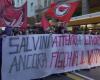 Disturbios en Livorno por la presentación del libro de Salvini: bomba de papel lanzada fuera del teatro