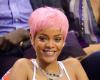Rihanna vuelve al cabello rosado de cara a la Met Gala 2024 y nos traslada al 2014