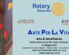 ART FOR LIFE Subasta benéfica Rotary Siena Est a favor del Departamento de Hematología de la AOUS