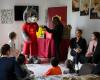 Día de la Madre de amarillo y rojo con las mujeres y los niños del proyecto de detención domiciliaria “Casa di Leda”