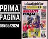 Portada de la Gazzetta dello Sport: “Milán, el sí de Ibra por Sesko”
