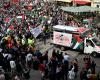 Eurovisión 2024, protesta por Gaza en las calles de Malmo