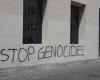 “Alto al genocidio”. El presunto autor ya ha sido identificado