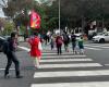 Cagliari, flashmob por la seguridad vial con padres e hijos | Cagliari, Portada