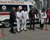 Barilla celebró sus 30 años en Novara donando una ambulancia a la Cruz Roja