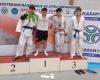 Los atletas Siponto de la ASD Martial Arts Manfredonia en el 1er Torneo Open Ciudad de Fasano