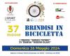 “Brindis en bicicleta”, continúan las inscripciones para la XXXVII Edición el domingo 26 de mayo. Se prepara un gran reinicio para el rally ciclista ASD US ACLI “Fausto Copp”
