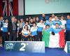 En Siena Bebe Vio y el equipo paralímpico italiano de esgrima