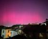 Tormenta geomagnética, Aurora Polar visible desde toda Italia