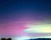 Aurora boreal visible en toda Italia, la espectacular imagen desde el Etna