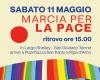 Marcha por la paz de San Giuliano a Pisa – www.controradio.it