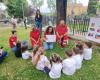 Velletri, Cruz Roja en acción en los jardines Matteo Demenego (Parque Marconi): niños protagonistas y preparados para cualquier peligro