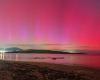 Olbia, espectacular aurora boreal en una foto del fotógrafo Fabio Serra