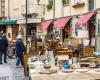 El histórico mercado de antigüedades, artículos vintage y coleccionables de Turín (12 de mayo de 2024, Turín)