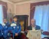 Los jóvenes menores de 19 años de Avimecc Volley Modica recibidos en el Municipio