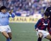 Cuando Maradona derrotó al Bolonia en la Copa de Italia con tres asistencias