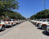 Incendios, la Región entrega 70 camionetas a voluntarios de Protección Civil en Palermo