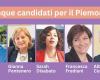 Cinco candidatos para gobernar Piamonte, la posición de 560 que intentan entrar en la Región