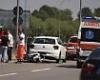 Accidente en la rotonda de via Milano-Gronda Nord, motociclista herido