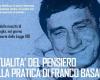 Centenario del natalicio de Franco Basaglia, en el aniversario de la Ley 180