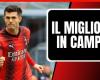 Milan-Cagliari, Pulisic como Kakà: es el MVP del partido para la afición