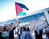 Palestina irrumpe en el Salón. Zerocalcare se suma a los manifestantes