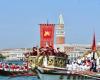 Venecia celebra la Sensa: la cuenca de San Marco invadida por la procesión de barcos históricos