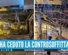 Derrumbe en el centro comercial Campania, momentos de pánico y estampidas pero sin heridos