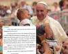 El Papa Francisco anima a los niños del Hospital de Perugia