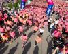 La fantástica ola rosa invade Padua: 6 mil mujeres corren solidariamente VIDEO | TgPadova