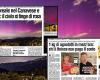 Los cielos del Piamonte se tiñen de rosa gracias a la aurora boreal y al “reto agnolotti” lanzado por un restaurante local