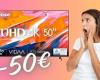 Smart TV Hisense 50″ UHD 4K a PRECIO DE ENSUEÑO en Amazon (-50€)