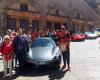 Los coches del Club Scuderia Ferrari de Palermo se reúnen en Gangi