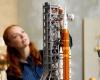 Información sobre el lanzamiento del sistema de lanzamiento espacial Artemis de la NASA LEGO y la galaxia de la Vía Láctea