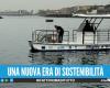 Operación agua limpia, la barredora marítima llega a Portici