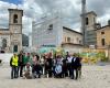 Constructores y estudiantes de Cefs visitan las obras de reconstrucción en Perugia y Norcia
