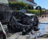 Coches propulsados ​​por metano explotan y dañan otros coches y viviendas en San Marzano sul Sarno
