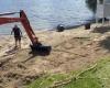 Las primeras intervenciones de la administración Gusmeroli: limpieza de playas e inicio de obras públicas