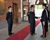 El general CA Galletta visita la comandancia provincial de los Carabinieri de Cuneo