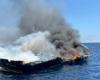 Stefania Craxi y Marco Bassetti se salvaron ayer del incendio del barco en la isla de Elba
