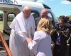 El G7 en Puglia: el Papa Francisco en Borgo Egnazia. La presidenta Giorgia Meloni le dio la bienvenida