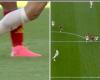 A cámara lenta, porque el VAR anuló el gol de Croacia ante España