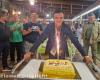 Los amigos de Casaletto celebraron el 32 cumpleaños de Gianmarco Merlani