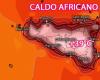 SICILIA: nueva OLA DE CALOR que comienza con picos locales cercanos a los +40 °C